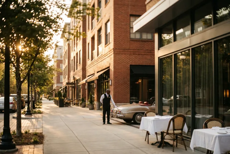 South End Charlotte NC valet parking