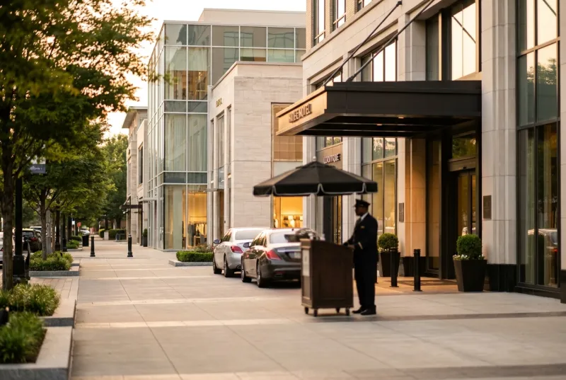 SouthPark Charlotte NC valet parking