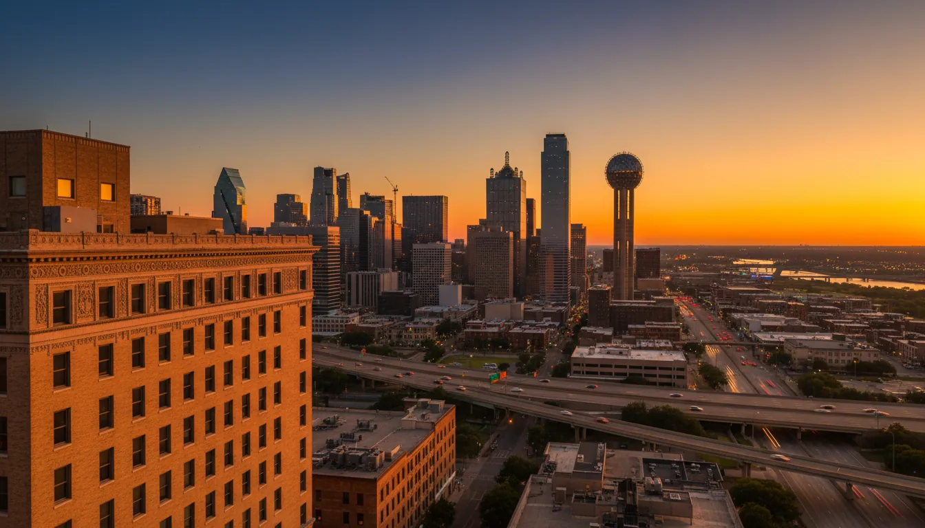 Downtown Dallas TX valet parking