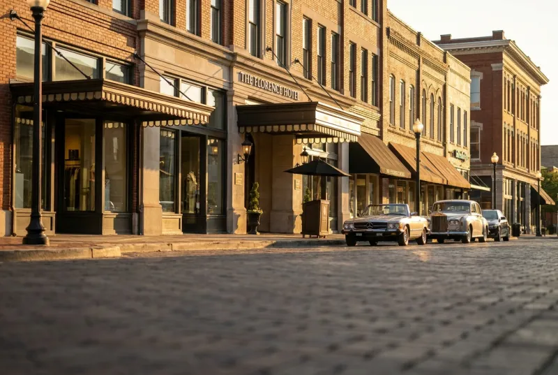 Downtown Florence AL valet parking