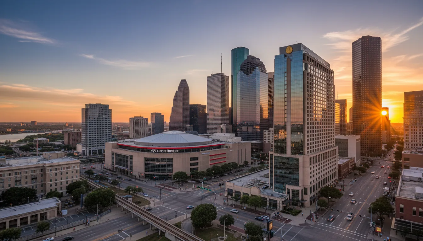 Downtown Houston TX valet parking