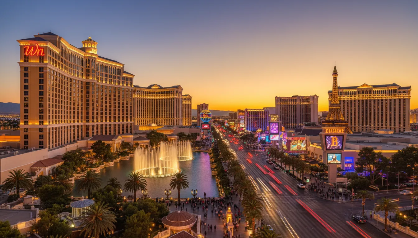 The Strip Las Vegas NV valet parking
