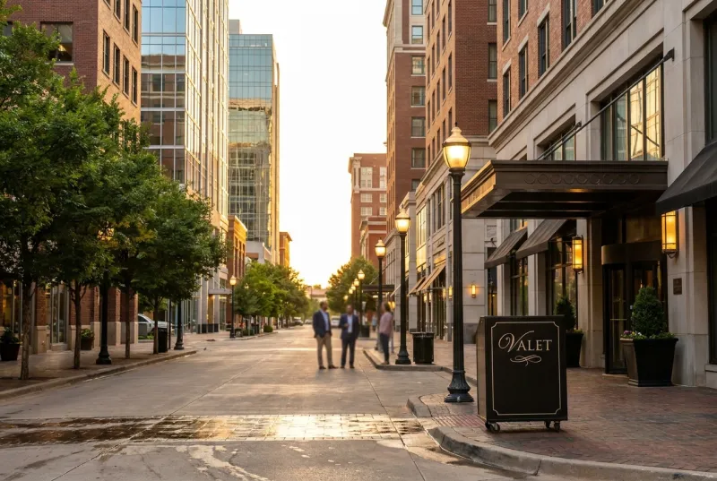 Downtown Oklahoma City OK valet parking
